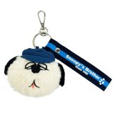 スヌーピー オラフ ぬいぐるみマスコットベルトキーリング (ブルー) SNOOPY