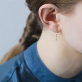 【無料ラッピング】  ヨンドシー 4℃ EAU DOUCE４℃ K10イエローゴールド イヤリング ホワイト トパーズ ブランド 正規品 新品 ギフト プレゼント 人気 おすすめ 誕生日 記念日 クリスマス 送料無料