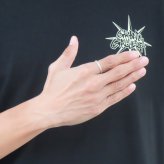 ハワイアンジュエリー リング 指輪 白 ハイビスカス スクロール シルバー925【刻印無料】 花 波 波模様 シルバーアクセサリー メンズ レディース ユニセックス ペアリング 誕生日 プレゼント ハンドメイド 手作り 彫金 箱入り Grand Galleria グランドガレリア