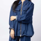バブアー Barbour ARLA DENIM OVERSHIRT アーラ デニム オーバーシャツ LOS0078 ジャケット レディース アウター リンス ウォッシュ