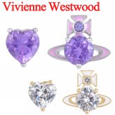 ヴィヴィアンウエストウッド ピアス レディース 女性用 オーブ ハート アクセサリー 両耳用 Vivienne Westwood ミリーピアス 62010383 選べる2色 【2026年春夏新作】 【ラッピング無料 誕生日 お祝い プレゼント ギフト 贈り物】