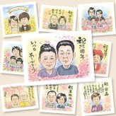 銀婚式のギフトに、似顔絵ギフトはいかがでしょうか。初めての似顔絵注文でも安心です。 銀婚式 似顔絵 プレゼント ギフト 名入れ 贈り物 手描き 銀婚式 真珠婚 金婚式 夫婦 パートナー 両親 修正無料 下書き確認 名入れ 親孝行 実績多数 宝物 似てる 25周年 銀婚式 一生もの 記念日 還暦祝い お祝い返し キレイ サプライズ 快気祝い 披露宴 感謝 ハロウィン 傘寿祝い ブライダルギフト