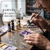 ミンティアケース『手』　名入れ 職人 手作り ハンドメイド 送料無料 伝統工芸 立体樹脂 金彩 桜 和モダン 和柄 和風 和雑貨 和小物 ギフト プレゼント フリスク