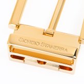 ジョルジオスタメッラ バックルのみ ストリンガシステム用バックル 3cm FBM9 ゴールド ブラス100% made in Italy 送別会 誕生日 お中元 結婚祝い 結婚式 高級 父の日 母の日 ホワイトデー