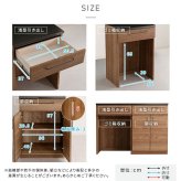キッチンカウンター ゴミ箱収納 日本製 特殊鋼板を使った組み合わせ 【Lugo-ルゴ-】120cm 扉収納+ゴミ箱上カウンター：