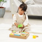 積み木 SOUNDブロックス Large ベーシックカラー | 誕生日プレゼント   1歳 1歳半 2歳 女の子 男の子 名入れ 誕生日 プレゼント おもちゃ 木のおもちゃ 木製玩具 木製 知育玩具 誕生日 クリスマス プレゼント 入園祝い ギフト ベビーギフト エデュテ