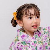 ヘアクリップ お花 2個セット 通販 日本製 Rora キャサリン 髪留め 髪飾り 子供 女の子 キッズ フラワー お団子 かわいい おしゃれ 可愛い 浴衣 夏祭り 甚平 ヘアアクセサリー フォーマル 結婚式 発表会 入学式 卒園式 キッズファッション