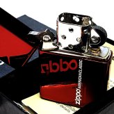 ZIPPO ライター スマートライン イオンレッド おしゃれ ジッポ ロゴ 赤 シンプル かっこいい レディース メンズ プレゼント ギフト
