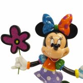 ミニー ウィズ フラワー 21.5cm | ロメロ・ブリット Romero Britto デザイン アート 正規輸入品