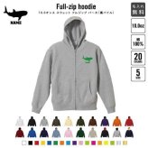 ジップパーカー ジンベイザメ 名入れ ジップアップパーカー フードパーカー スウェット イージー ワイド メンズ レディース ZIP フード付き 大きいサイズ 小さいサイズ カジュアル シンプル Whale shark サメ 甚兵衛鮫 甚平鮫 おしゃれ