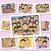似顔絵 喜寿 贈り物 名入れ 手描き プレゼント ギフト 喜寿 誕生日 長寿祝い 長寿 77歳 大人数 家族 お父さん 両親 お母さん 下書き確認 名入れ 修正無料 一生もの 似てる サプライズ 宝物 77歳 思い出 長寿祝い 引っ越し 記念日 喜寿祝い 節目 贈答品 メモリアルギフト 還暦祝い 白寿祝い ウェディングギフト 初任給 傘寿祝い 古希祝い 感激