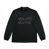 ニューエラ ゴルフ 長袖 モックネック ストレッチ ジャージーTシャツ ブラック New Era Golf (15129475) 2026年秋冬モデル お誕生日祝い お祝い 記念品 お父さん 父の日 彼氏 男性 30代 40代 50代 60代 母の日 お母さん 還暦祝い 敬老の日 彼女 人気プレゼント プレゼント