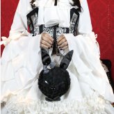 ポーチ レディース 小さめ 持ち手付き うさぎ リリラパン 大人可愛い