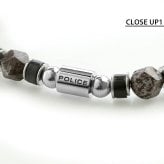 ポリス ブレスレット メンズ ブランド POLICE ロックコア ストーン GB0083601 ブラウン ブラック アクセサリー