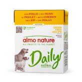 almo natuer アルモネイチャー デイリーメニュー ドッグフード チキンのムース 380g×8個