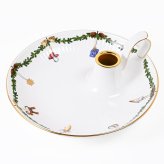 【名入れ無料】ロイヤルコペンハーゲン スターフルーテッド クリスマス キャンドルホルダー 日本未発売 2503501(1024778) インテリア雑貨 【スペシャルラッピング660円(別売り)】 置物 オブジェ 送別会 誕生日 お中元 還暦祝い 結婚祝い 結婚式 高級 父の日 母の日 成人祝い ホワイトデー