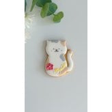 猫ちゃんメッセージクッキー お誕生日 記念日 結婚祝い 出産祝い 退職・送別 卒業・入学祝い 発表会 推し活 お礼・Thank youギフト ウェディング 周年祝い 開店・開業祝い