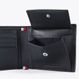 高品質ヨーロッパ輸入モデル トミーヒルフィガー 二つ折り財布 小銭入れ付き BUSINESS SAFIANO CC AND COIN メンズ レディース スペースブルー AM0AM14784 DW6 SPACE BLUE ウォレット 折財布 送別会 誕生日 結婚祝い 結婚式 彼氏 息子 夫 男性 名刺入れ 高級 母の日【スペシャルラッピング660円(別売り)】 即日発送 彼氏 財布 ホワイトデー