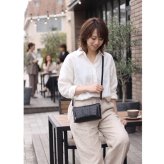 お財布ポシェット 牛革 クロコダイル レディース ショルダーバッグ レディース 小さめ ホーンバッグ 3WAY ミニバッグ ポシェット 斜め掛け 本革 ワニ革 レザー 大人 クラッチバッグ 革 小さいバッグ お財布ショルダー ギフト プレゼント 4FA (06001330r)