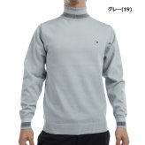 トミーヒルフィガー ゴルフ メンズ シグネチャーストライプ ハイネックセーター TOMMY HILFIGER GOLF THMA471 秋冬モデル お誕生日祝い お祝い 記念品 お父さん 父の日 彼氏 男性 30代 40代 50代 60代  還暦祝い 敬老の日 人気プレゼント プレゼント