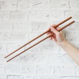 菜箸 さいばし 手作り キッチン用品 キッチンツール 調理器具 木 かわいい おしゃれ 木製 天然素材 42cm 長い ロング 漆塗り 揚げ物箸 お箸 おはし 菜ばし 調理道具
