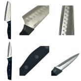 包丁セット まな板付き 4点セット LIVEON 三徳包丁 180mm ペティナイフ キッチンバサミ シャープナー付き キッチンツール 調理器具 ステンレス よく切れる 握りやすい おしゃれ 包丁研ぎ付き 栓抜き アウトドア 一人暮らし 新生活 単身赴任 引っ越し ギフト プレゼント