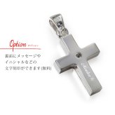 ハワイアンジュエリー ネックレス シルバー ネックレス 刻印 無料 ジルコニア クロス スクロール 十字架 シンプル シルバー925 ギフトラッピング可能 チェーン 長さ選べる メンズ レディース プレゼント ハロウィン 【品番：CG-SP2870】