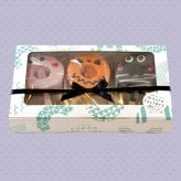 ハロウィン 2026 │ばぁむモンスター3個セット バウムクーヘン  / お菓子 洋菓子 スイーツ バウムクーヘン お祝い ギフト 引出物 お誕生日 長寿 内祝 暑中見舞い 御供 お中元 内祝い 出産 結婚 快気祝い 母の日 父の日 入学 卒業 個包装 職場 手土産 お礼 お返し