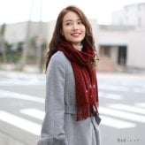 カシミヤ マフラー レディース カシミアマフラー カシミヤマフラー レディースマフラー カシミヤ100％ ラインストーン 無地 単色 女性 秋冬 ギフト プレゼント 7F (02000201r)