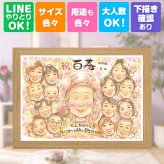 誕生日のギフトに、心のこもった贈り物をお探しなら。 ギフト 百寿祝い 似顔絵 手描き 名入れ 贈り物 プレゼント 誕生日 白寿 記念日 長寿 お祝い 大人数 孫 祖父母 ご両親 下書き確認 修正無料 名入れ サプライズ 喜ばれる かわいい 似てる 100歳 長寿 宝物 百寿祝い 米寿祝い お祝い返し 卒寿祝い ウェディングギフト 同窓会 大量注文 感激 メモリアルギフト 古希祝い 白寿祝い 感動