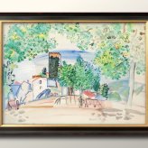 日本製 ラウル デュフィ A3 サイズ ポスター アート おしゃれ 絵画 インテリア 北欧 イラスト マット紙 艶消し アートパネル 額 フレーム デザイン 壁掛け ギフト 新築祝い ディスプレイ  速達 送料無料