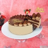 不二家 公式 クリスマス チョコレートケーキ 5号 送料無料