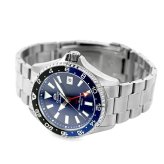 オリエント スポーツ マコ GMT 自動巻き 腕時計 ブランド メンズ ORIENT SPORTS RN-BC0003L アナログ ブルー