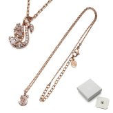 SWAROVSKI スワロフスキー ネックレス 5738203 Swan アクセサリー ローズゴールド