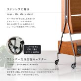 テレビ台 テレビボード キャスター付き TVスタンドシェルフ キャスター 可動式 収納棚 耐荷重 スチールフレーム 安定性 配線収納 高さ調節 組立簡単 モダンデザイン【NIVEL-ナイベル-】