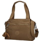 キプリング ハンドバッグ レディース ブランド Kipling エリシア ロゴ ワンポイント 無地 2WAY K43791-1NA Smooth Khaki
