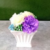 プリザーブドフラワー 仏花 供花 喪中はがき お供え 花 ブリザードフラワー お悔やみ おしゃれ お供え花 一周忌 仏壇 喪中