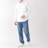 URBAN SQUARE シャツ 36392 通販 アーバンスクエア カッターシャツ ワイシャツ 襟付きシャツ 長袖シャツ メンズ ビジネスカジュアル 通勤 ビジネス シンプル 男性 オフィスカジュアル イージーケア きれいめ ストレッチ トップス