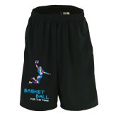 バスケ ハーフパンツ ドライ メンズ ウェア レディース ジュニア 練習着 短パン 速乾 スポーツ 名入れ おしゃれ 半スボン 文字入れ無料 「ポリゴンシルエットのバスケ」 アートワークスコウベ 【送料無料】