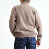 シニアファッション メンズ 80代 70代 60代 90代 秋冬 あったか 防寒 ケーブルニット×裏フリース ジップアップジャケット おじいちゃん 服 誕生日 プレゼント 紳士服 アウター ジャンパー 男性 祖父 お年寄り 老人 高齢者 ギフト（cdk-mo1-654700）