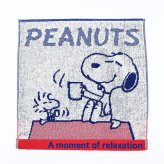 スヌーピー ミニタオル チアーズ レッド ハンカチ SNOOPY