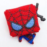 マーベル スパイダーマン 刺繍ブローチ