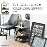 アーチパンチングメタルラック 3段 ONSU0335 キャスター付きラック ラック インダストリアル モダン 角型 スチール キッチンワゴン トロリー ワゴンラック幅44cm 奥行27.5cm 高さ64.5cm 新生活