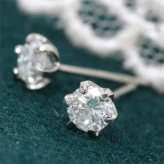 ダイヤモンドピアス プラチナ 0.4ct 合計 両耳用 スタッドピアス Pt900 宝石 天然石 レディース アクセサリー ジュエリー 誕生石 シンプル 上品 プレゼント ギフト