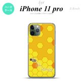 iPhone11Pro iPhone11 Pro スマホケース ハードケース ハニー 黄 メンズ レディース nk-i11p-1681