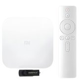 【当店限定USBメモリ付】オリジナルセット Xiaomi Box 4S+USB 小米盒子4S  MDZ-25-AA TVボックス 中国境内テレビの番組と映画と現場放送 中国番組 リモコン 【中級者向け・設定サポートなし】