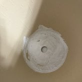 植木鉢 おしゃれ 大型 陶器 13号 受け皿付き セット KONTON コントン WYモダン マット釉 白 ホワイト L 直径40cm 底穴あり 室内 観葉植物 丸型 ラウンド シンプル 北欧 和モダン インテリア リビング 玄関 半磁器 セラミック 焼き物 大きい フロアポット WY-PR1W13P