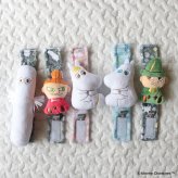 MOOMIN BABY ムーミン　リストラトル | リストラトル ラトル ガラガラ がらがら 音 布製 おもちゃ 玩具トイ ファーストトイ おでかけ お出かけ ベビーカー 取付け 0歳 6ヵ月 1歳
