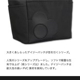 【公式】MARY QUANT マリークヮント デイジーシンプルポケット2 ミニトート [ブラック/グレー] バッグ トートバッグ ミニ 