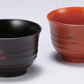 山中塗　根来・曙汁椀ペア インテリア 漆器 盆 カタログギフト 景品 粗品